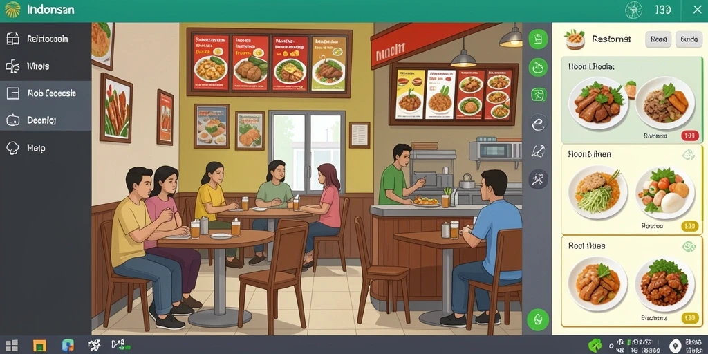 Tampilan antarmuka yang menarik dan user-friendly.