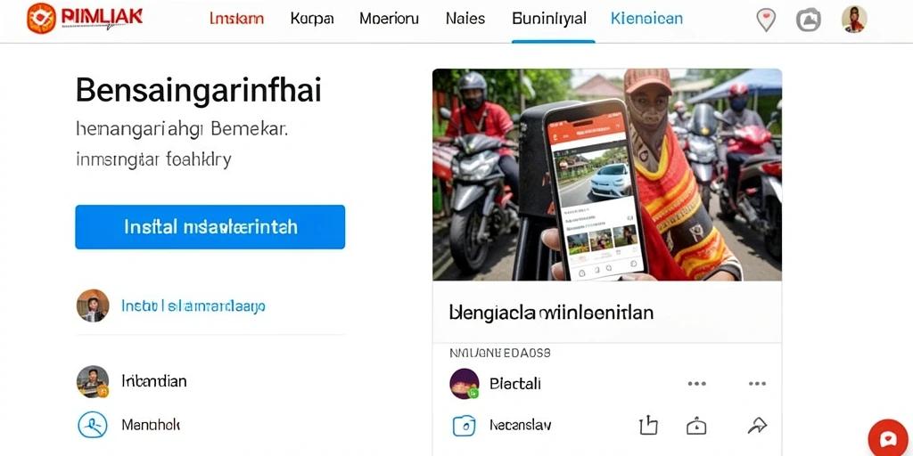 Tampilan antarmuka yang ramah pengguna.