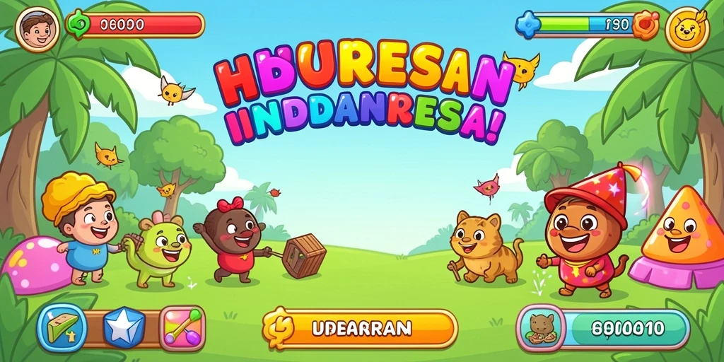 Tampilan antarmuka yang menarik dan user-friendly.
