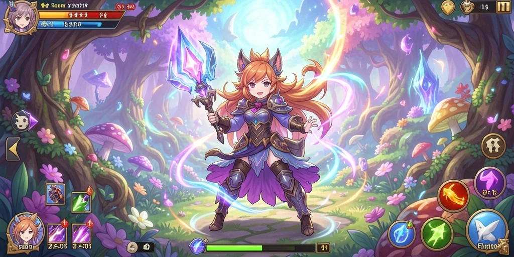 Tampilan awal game RPLOOT yang menarik.